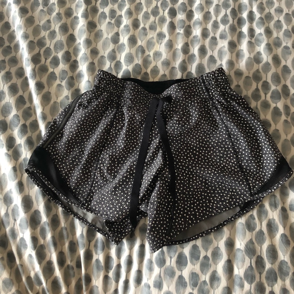 Reflective polka dot Lululemon Shorts